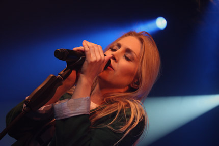 Alexa Feser im Mai 2017 im Jovel Club in Münster